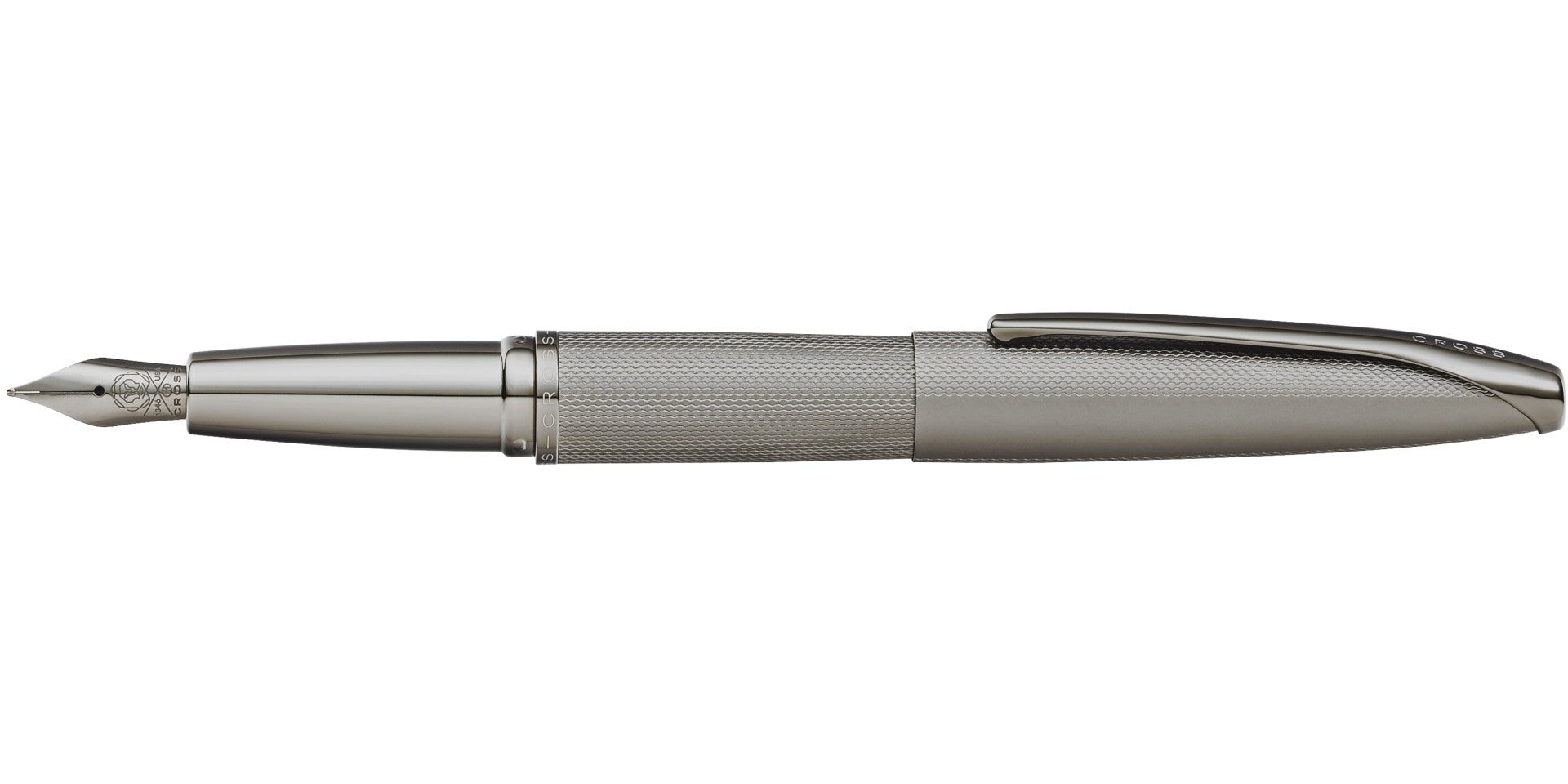 Product view 4 - A.T. Cross ATX Sandblasted Titanium Gray Stainless Steel Fine Nib Foun - A.T. Cross