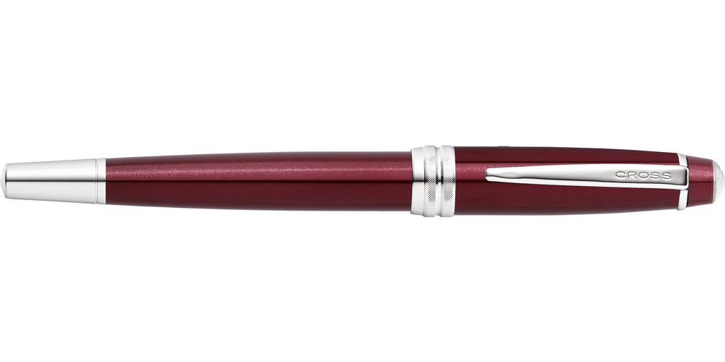 Product view 5 - A.T. Cross Bailey Red Lacquer Stainless Steel Medium Nib Fountain Pen - A.T. Cross