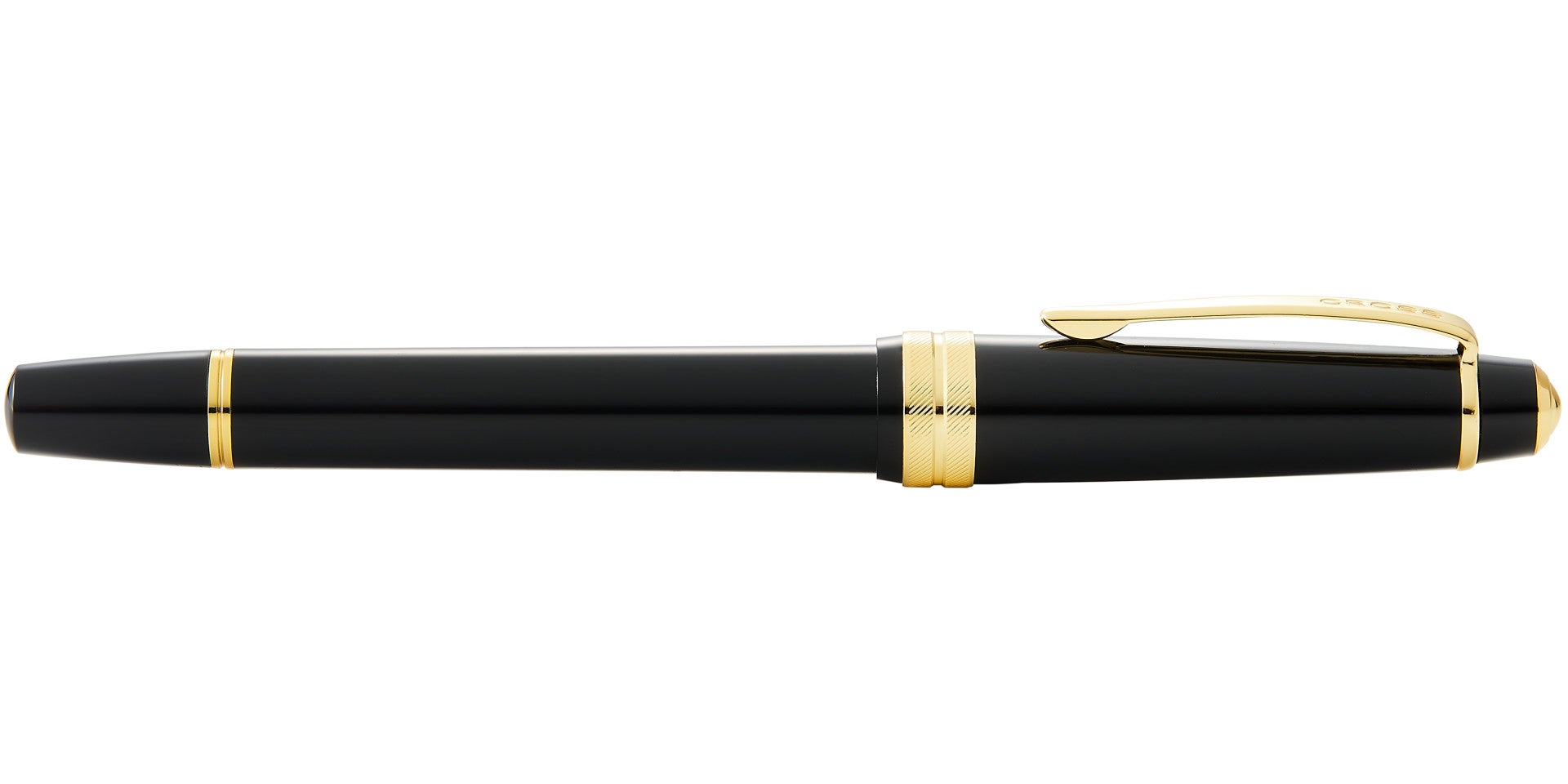 Product view 6 - A.T. Cross Bailey Light Polished Black Resin and Gold Tone Medium Nib - A.T. Cross