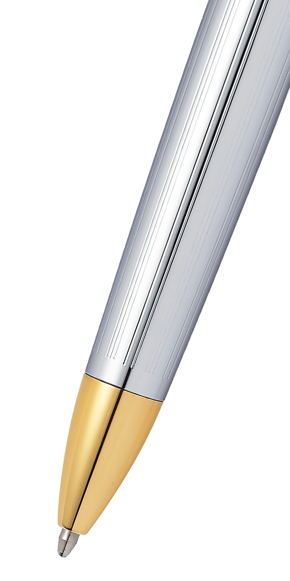 Close-up detail showing quality craftsmanship and materials - A.T. Cross Townsend Medalist Ballpoint Pen - Comfortable Pro