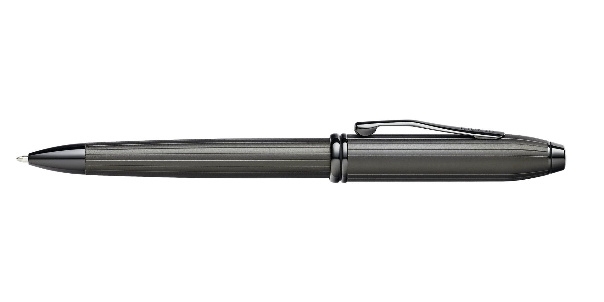 Product view 4 - A.T. Cross Townsend Matte Black PVD Ballpoint Pen - Comfortable Profes - A.T. Cross