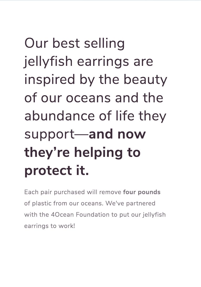 Product view 5 - Sterling Silver Jellyfish Earrings with White Pearls - Alison Morse
