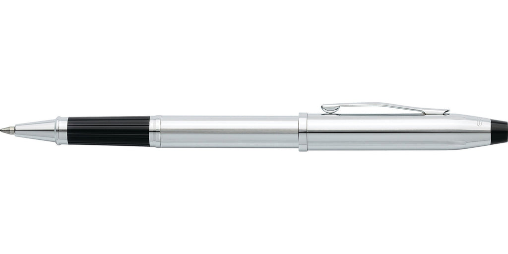 Product view 4 - A.T. Cross Century II Lustrous Chrome Rollerball Pen - Natural Left-Ha - A.T. Cross