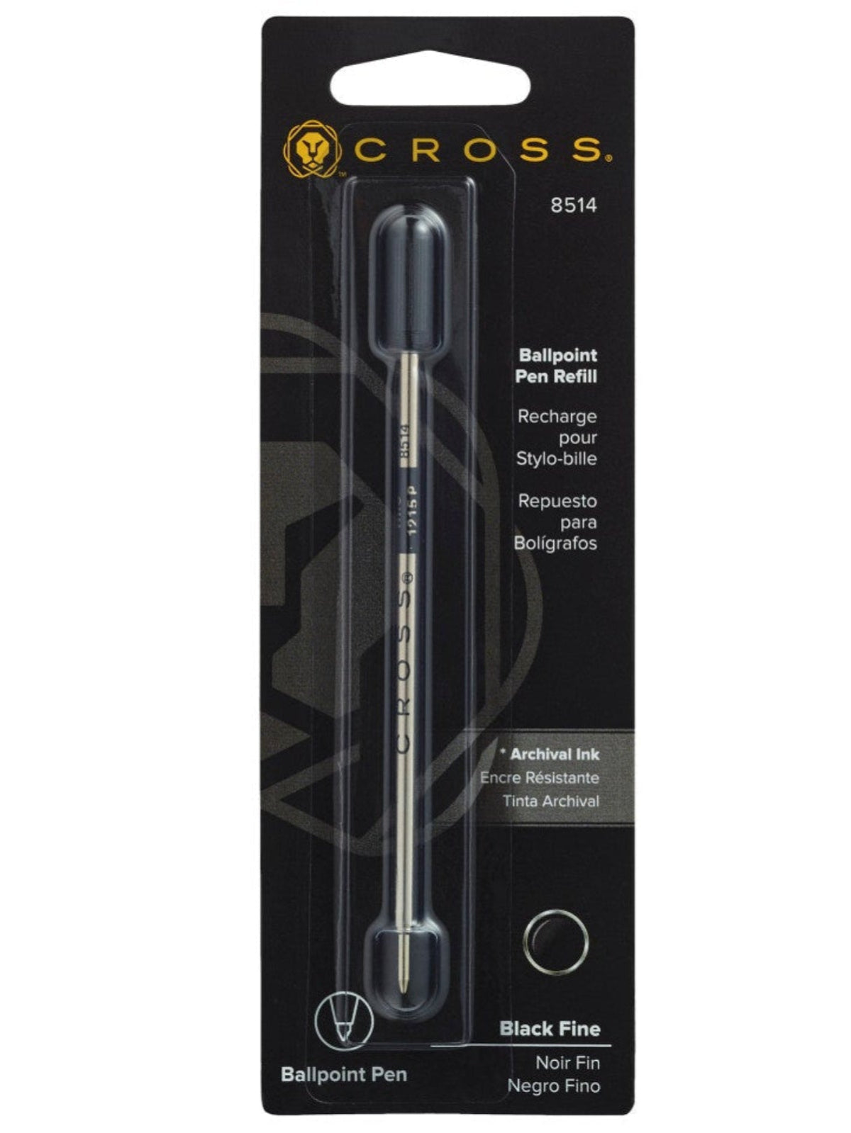 Professional ballpoint pen for smooth writing - premium construction - A.T. Cross
