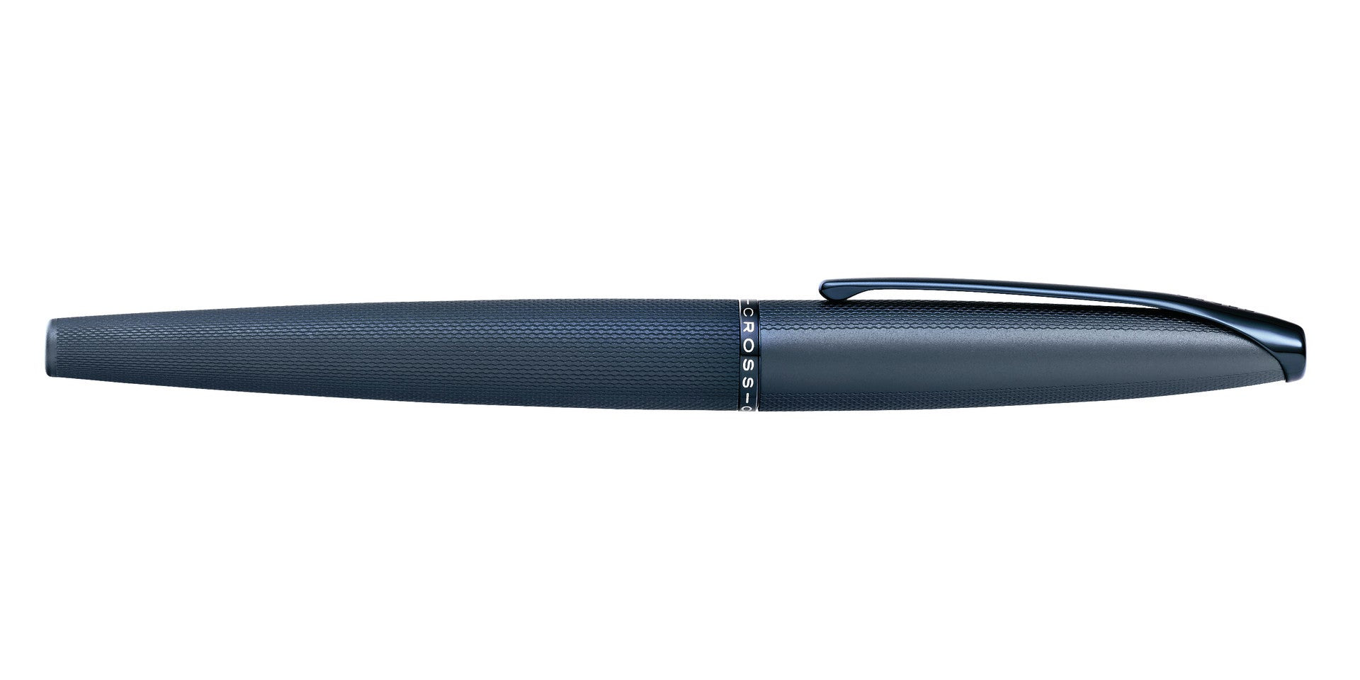 Product view 6 - A.T. Cross ATX Sandblasted Dark Blue Rollerball Pen - Natural Left-Han - A.T. Cross