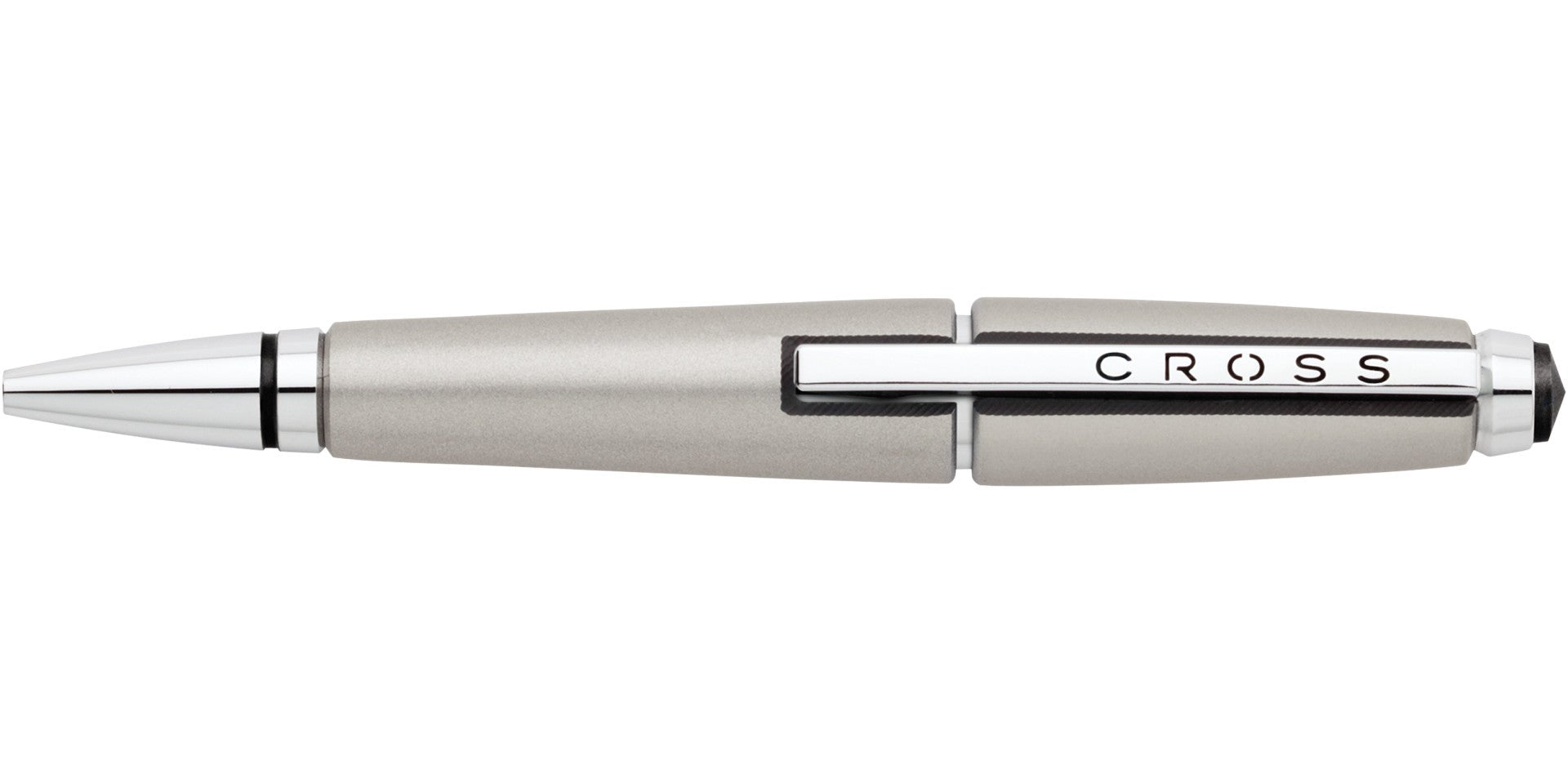 Product view 5 - A.T. Cross Edge Sonic Titanium Gel Rollerball Pen - Natural Left-Hande - A.T. Cross