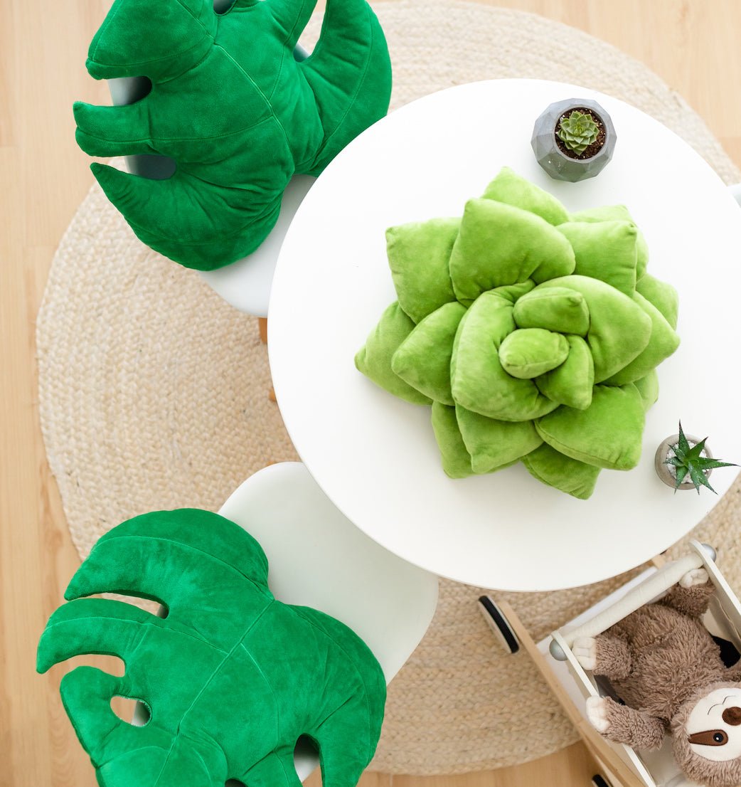 Close-up detail showing quality craftsmanship and materials - Lil' Pop Succulent®  - Olive Green