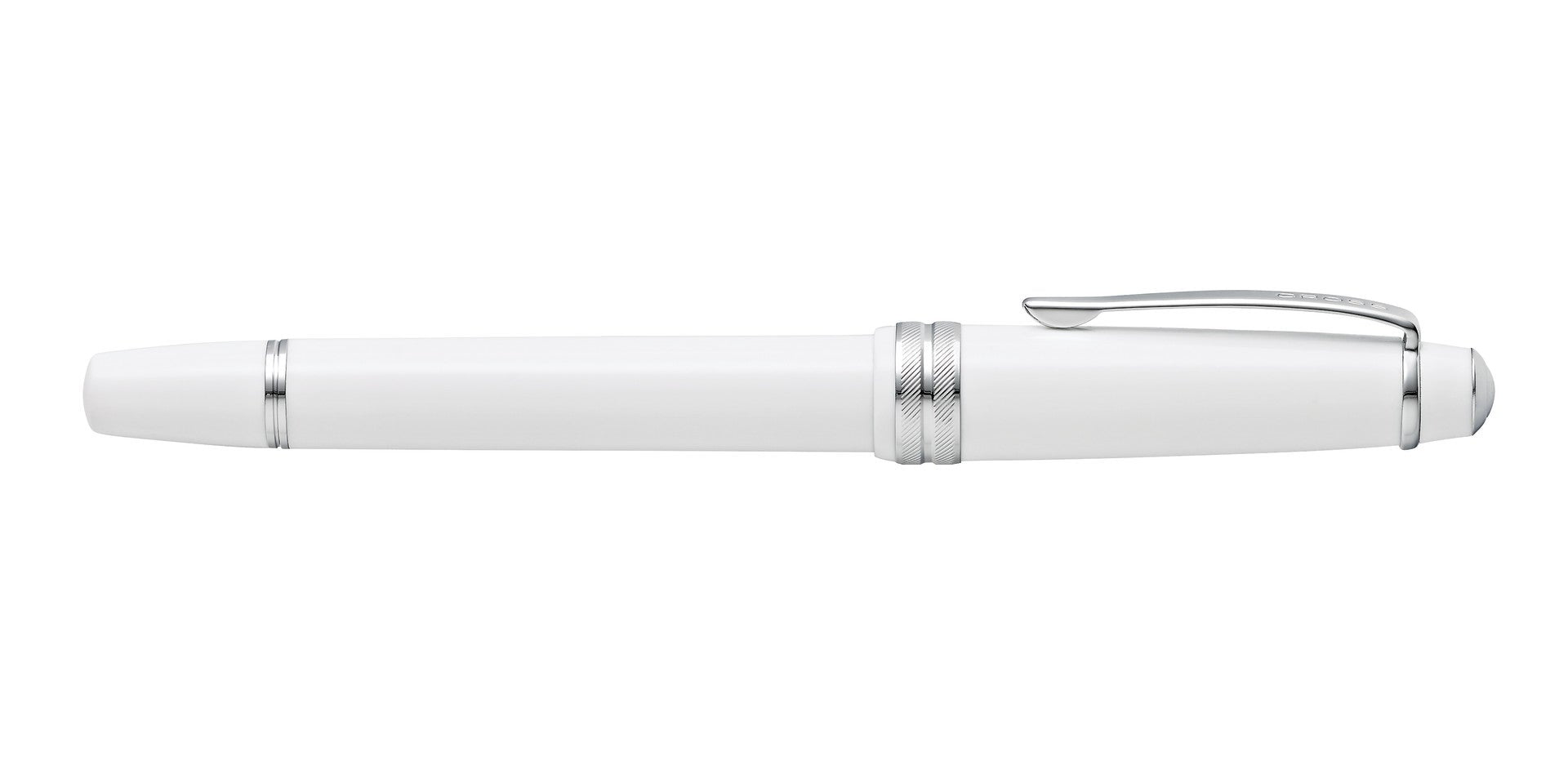 Product view 6 - A.T. Cross Bailey Light Polished White Resin Fine Nib Fountain Pen - S - A.T. Cross