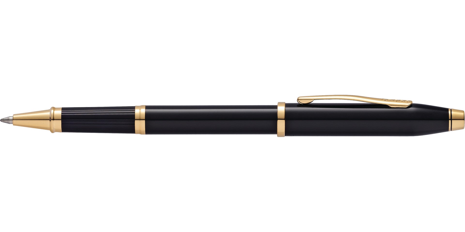 Product view 4 - A.T. Cross Century II Classic Black Rollerball Pen - Natural Left-Hand - A.T. Cross