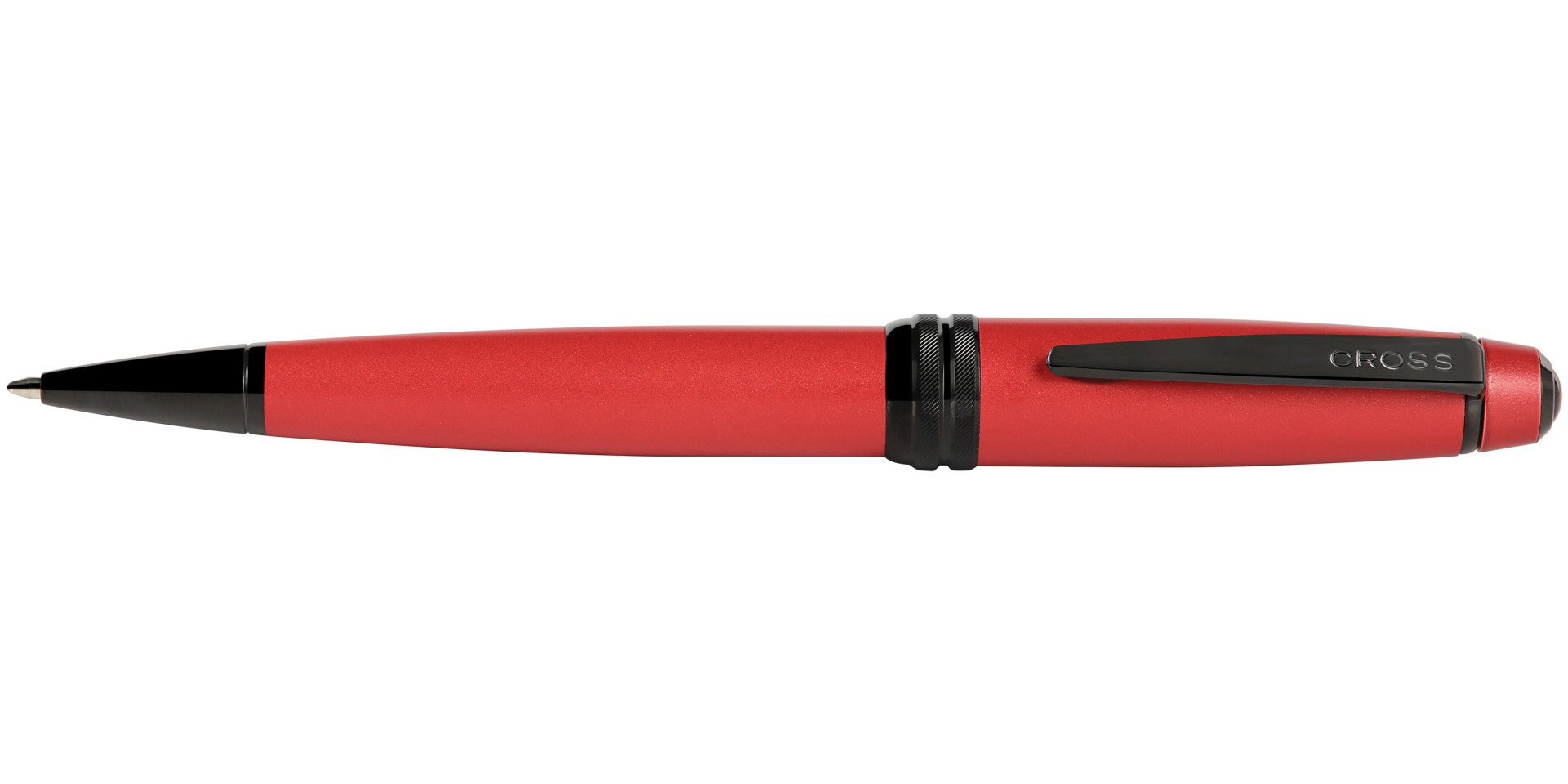 Product view 4 - A.T. Cross Bailey Matte Red Lacquer Ballpoint Pen - Comfortable Profes - A.T. Cross