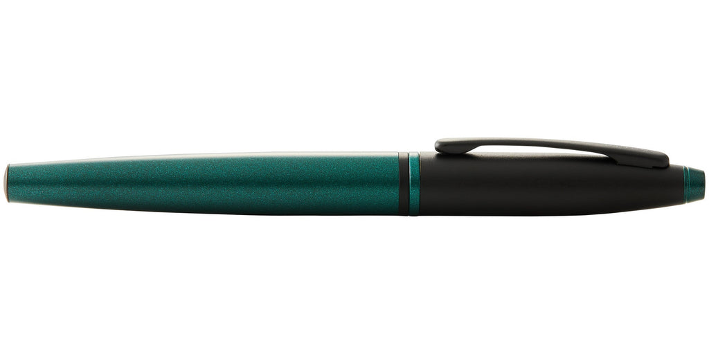 Product view 6 - A.T. Cross Calais Matte Green and Black Lacquer Rollerball Pen - Natur - A.T. Cross