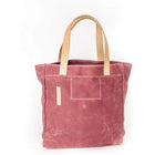 Product view 8 - Mauve Wax Canvas Tote Bag - The Rebel Gal - notebooks & honey