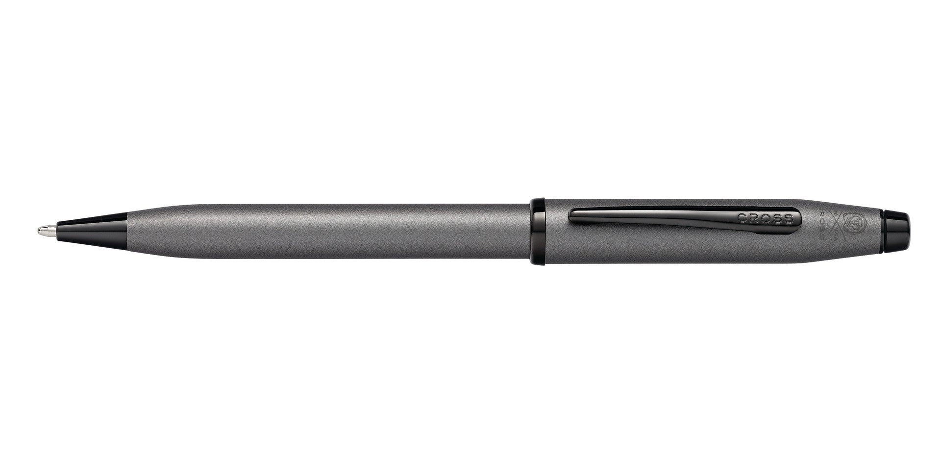 Lifestyle photo showing A.T. Cross Century II Gunmetal Gray Ballpoint Pen - Comfortable in use - A.T. Cross
