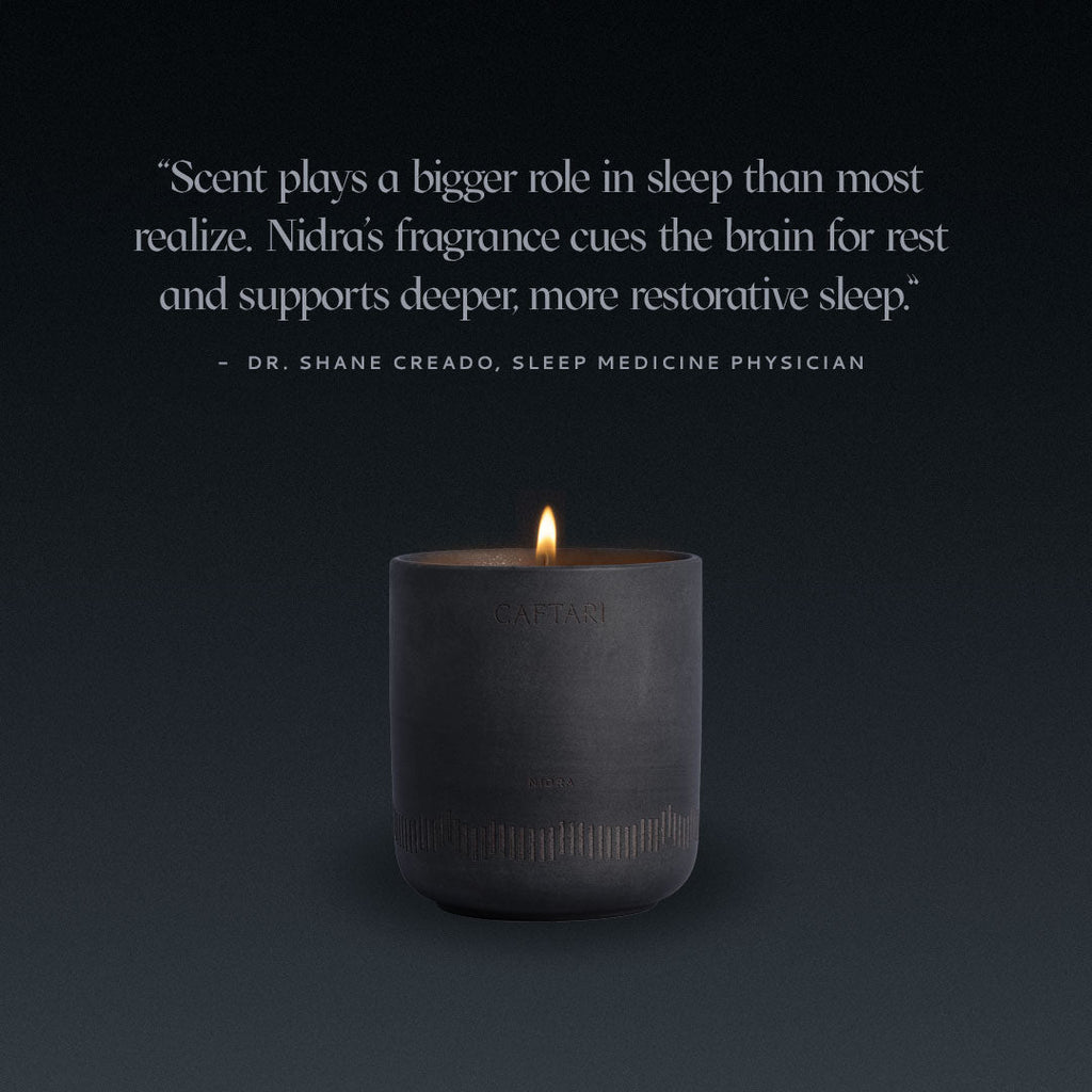 Close-up detail showing quality craftsmanship and materials - Evening Ritual Bundle: Scent of Nirvana and Nidra