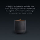 Close-up detail showing quality craftsmanship and materials - Evening Ritual Bundle: Scent of Nirvana and Nidra