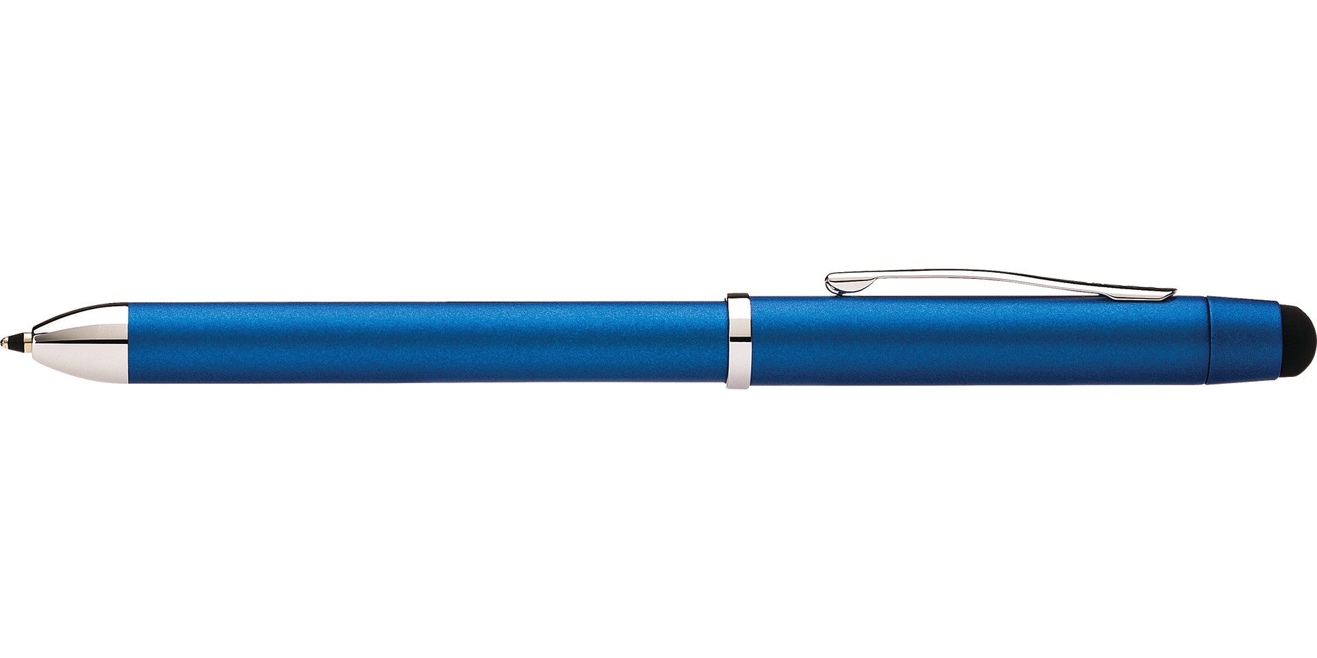 Product view 4 - A.T. Cross Tech3+ Metallic Blue Multifunction Pen - Natural Left-Hande - A.T. Cross