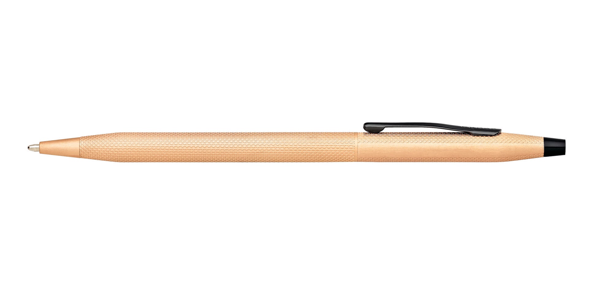 Product view 4 - A.T. Cross Classic Century Brushed Rose-Gold PVD Ballpoint Pen - Comfo - A.T. Cross