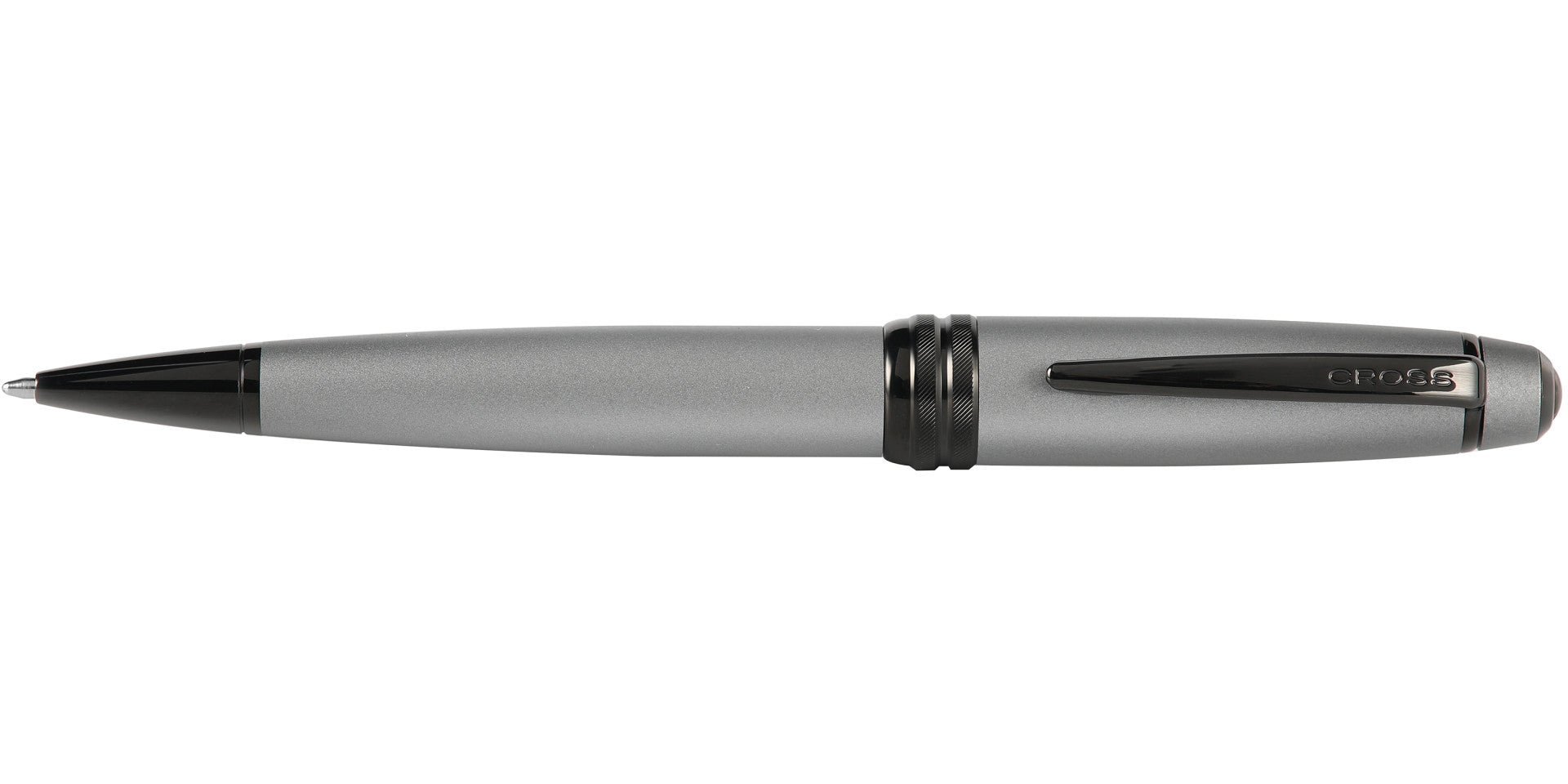Product view 4 - A.T. Cross Bailey Matte Gray Lacquer Ballpoint Pen - Comfortable - A.T. Cross