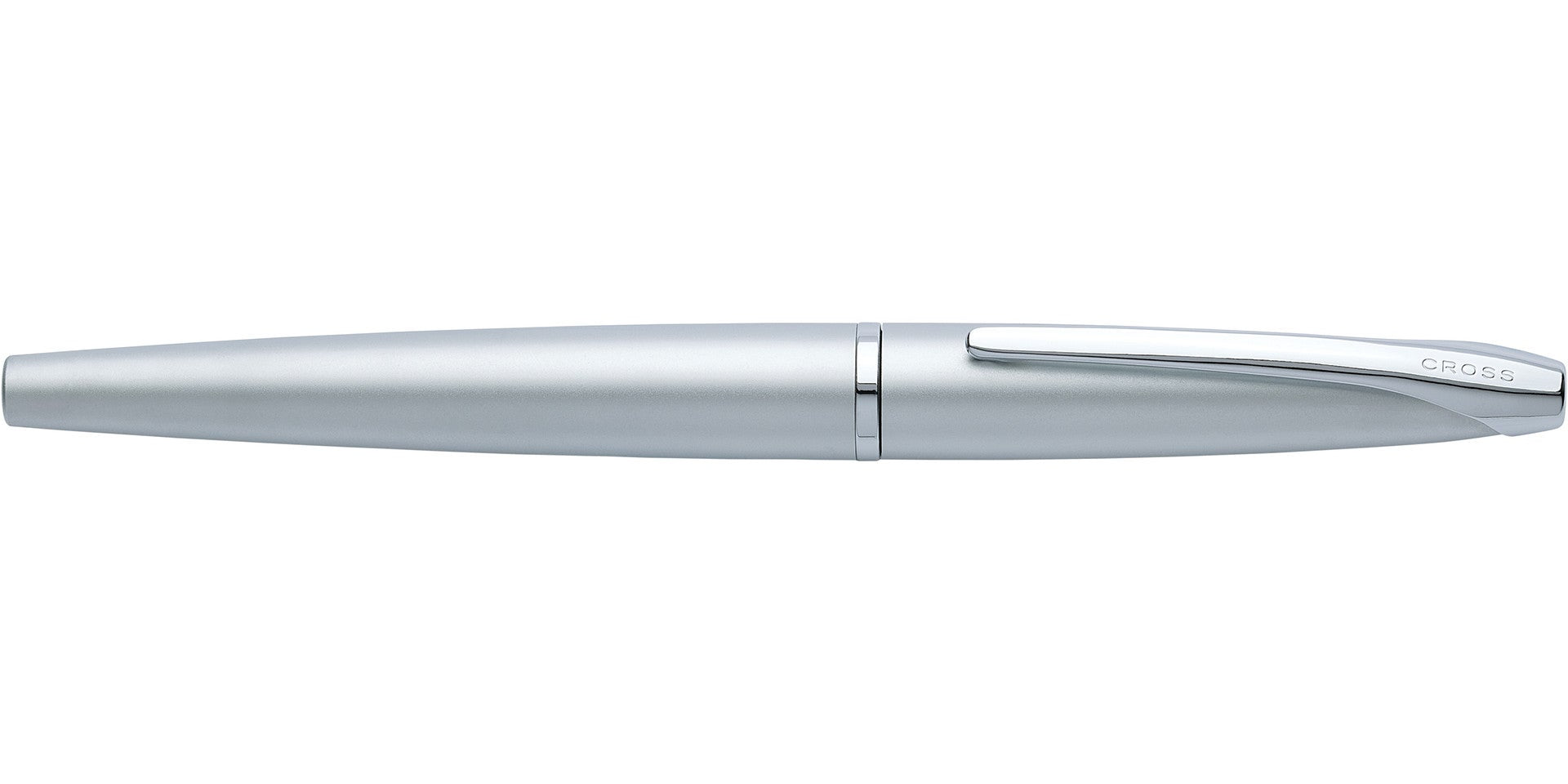 Product view 6 - A.T. Cross ATX Pure Chrome Rollerball Pen - Natural Left-Handed Comfor - A.T. Cross