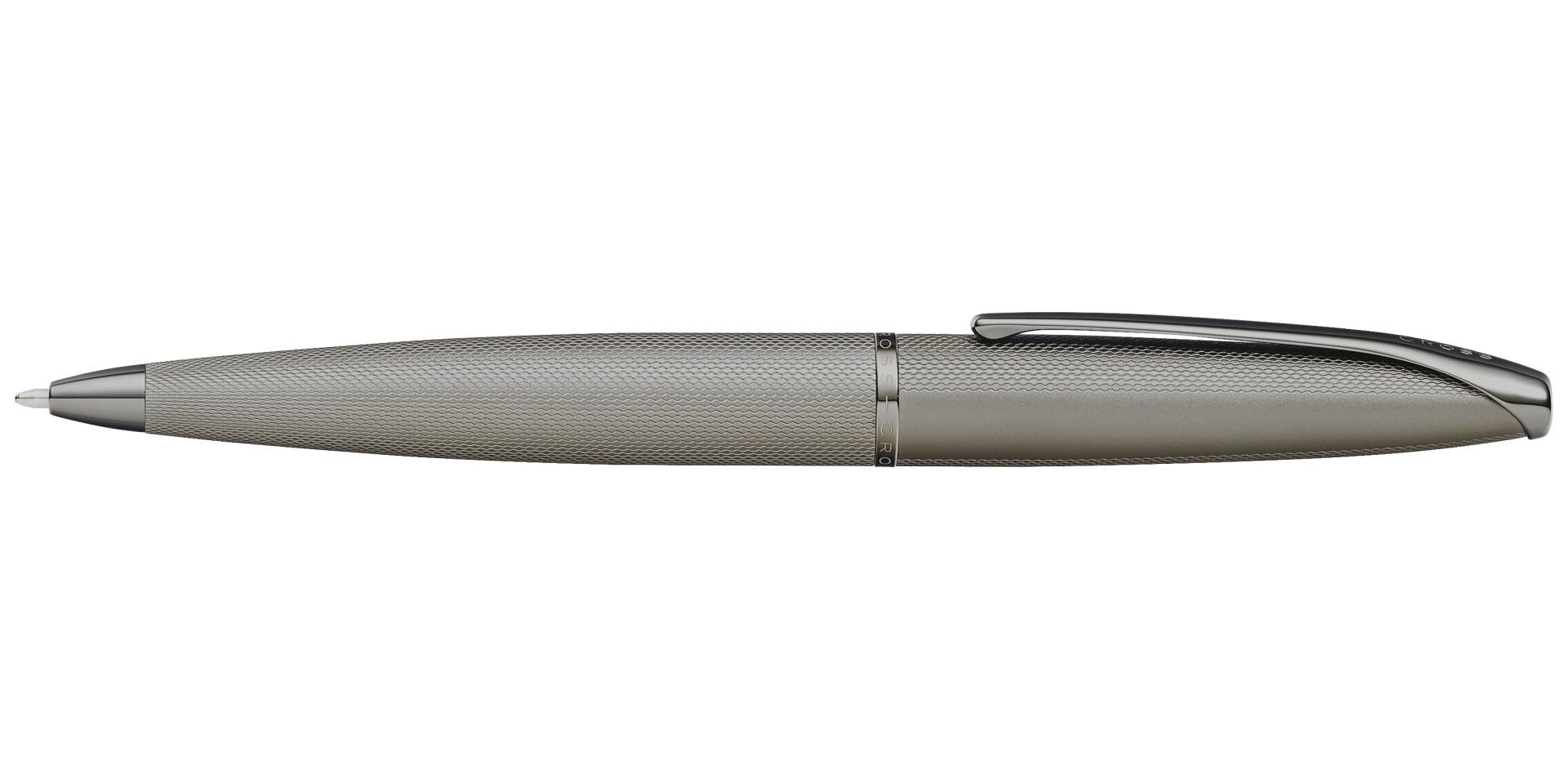 Product view 4 - A.T. Cross ATX Sandblasted Titanium Gray Ballpoint Pen - Comfortable P - A.T. Cross