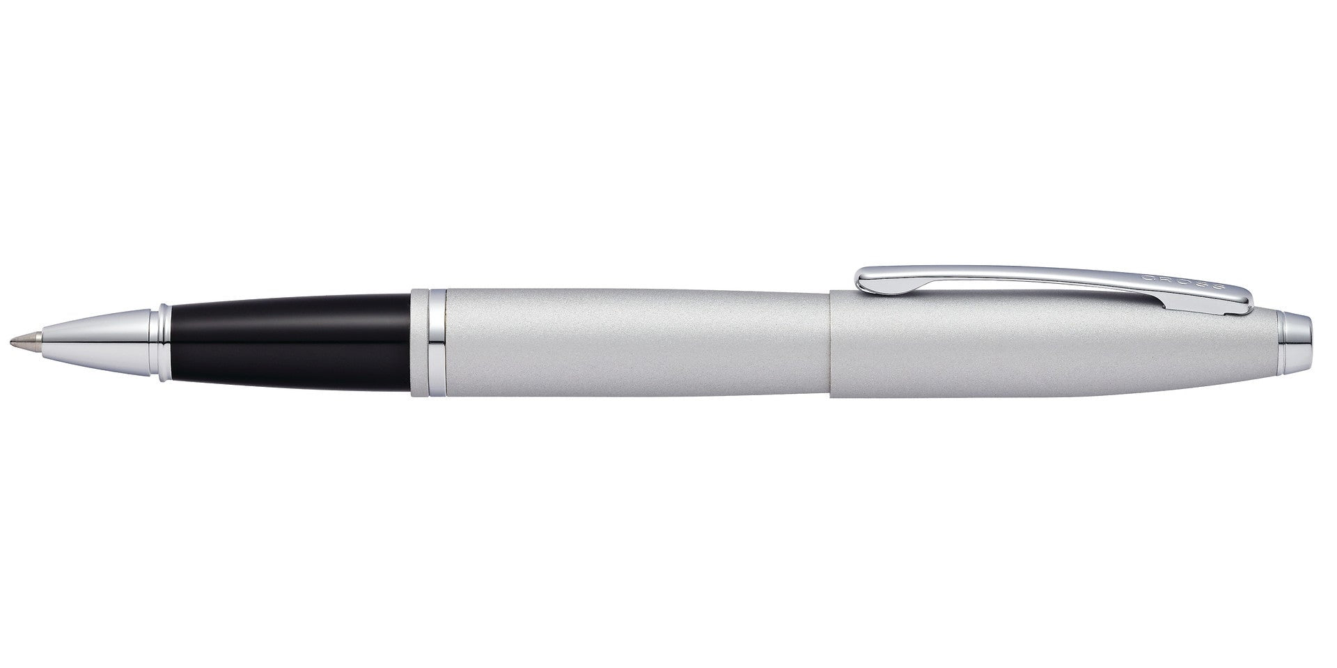 Product view 4 - A.T. Cross Calais Satin Chrome Rollerball Pen - Natural Left-Handed Co - A.T. Cross