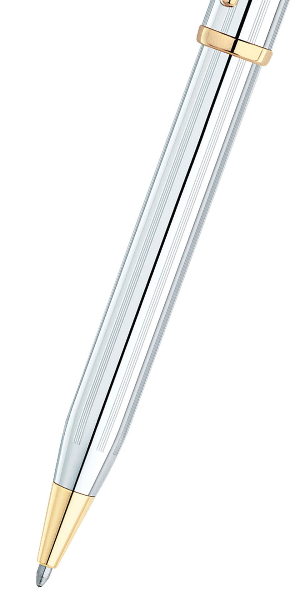 Close-up detail showing quality craftsmanship and materials - A.T. Cross Century II Medalist Ballpoint Pen - Comfortable P