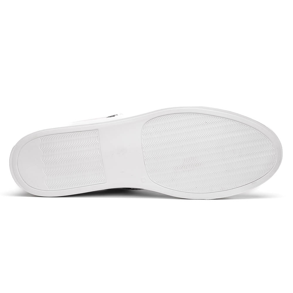 Product view 5 - 66-100-GRY OLYMPIAS Genuine Python and Italian Sueded Goatskin, Grey - Zelli Italia