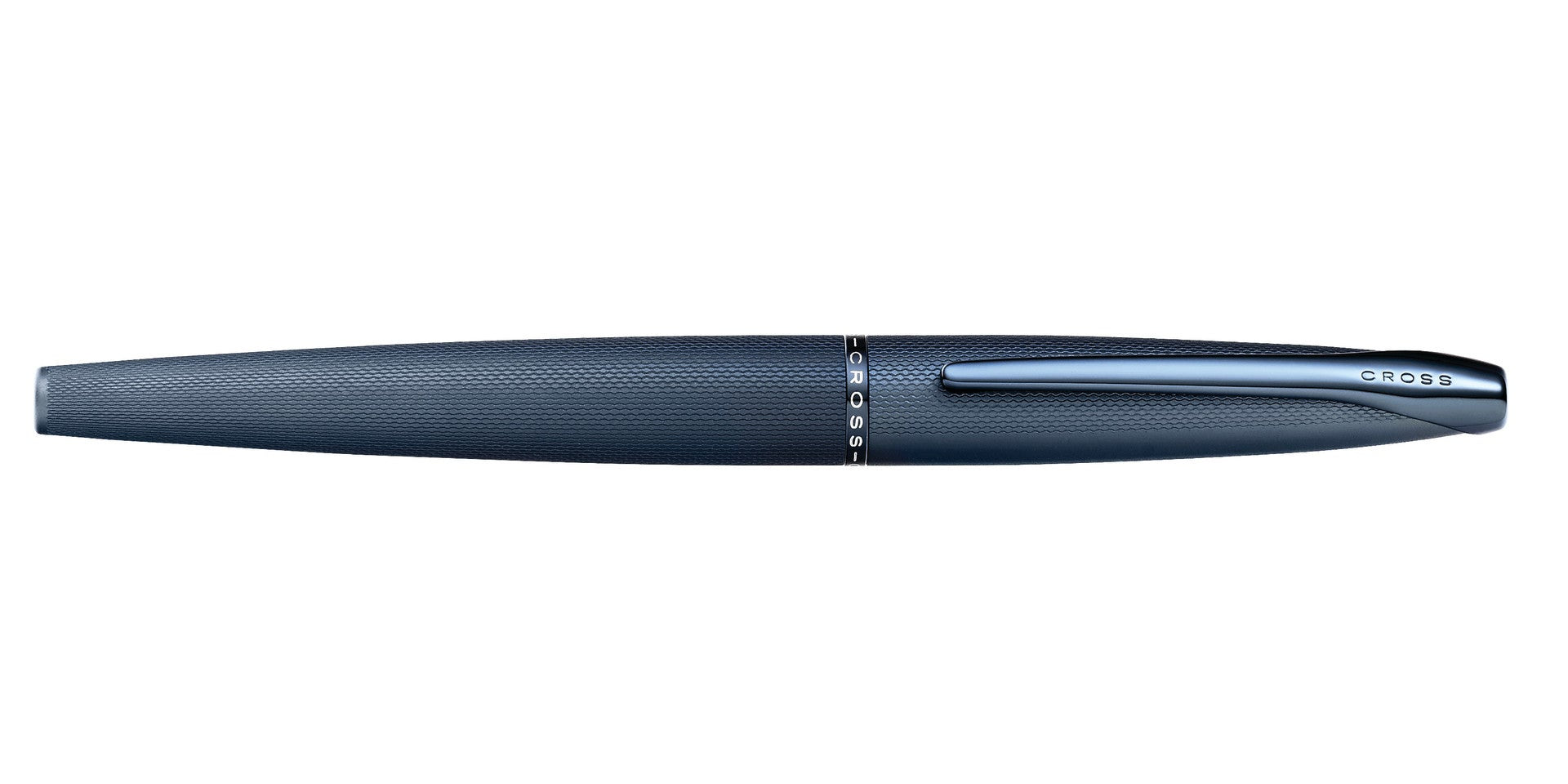 Product view 5 - A.T. Cross ATX Sandblasted Dark Blue Rollerball Pen - Natural Left-Han - A.T. Cross