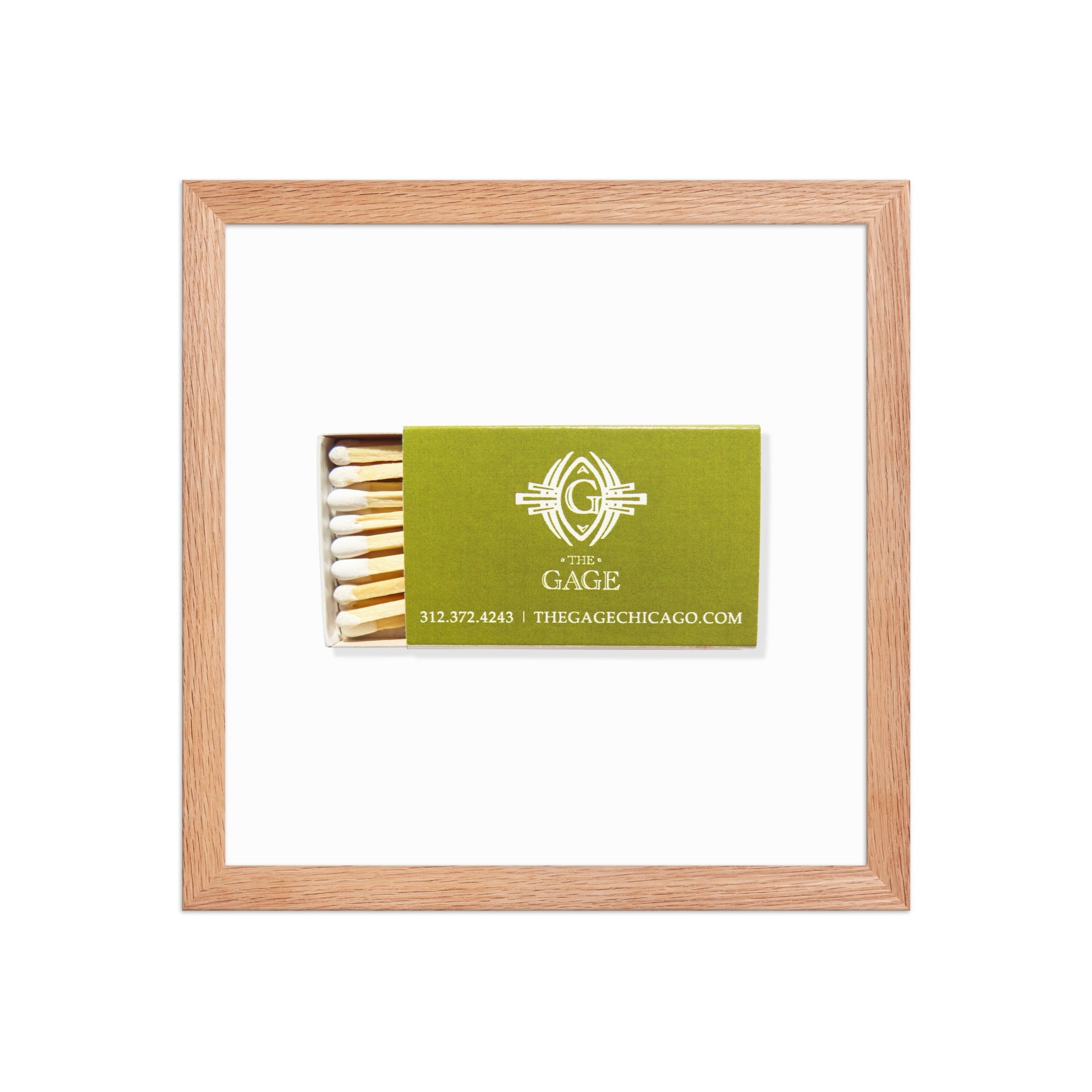 Lifestyle photo showing matchbook photos The Gage in use - matchbook photos