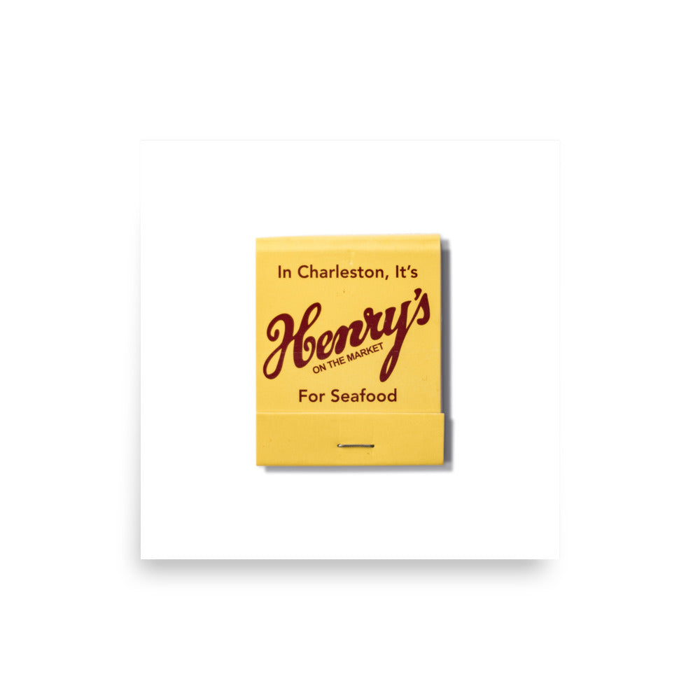 matchbook photos Henry’s - premium quality - matchbook photos