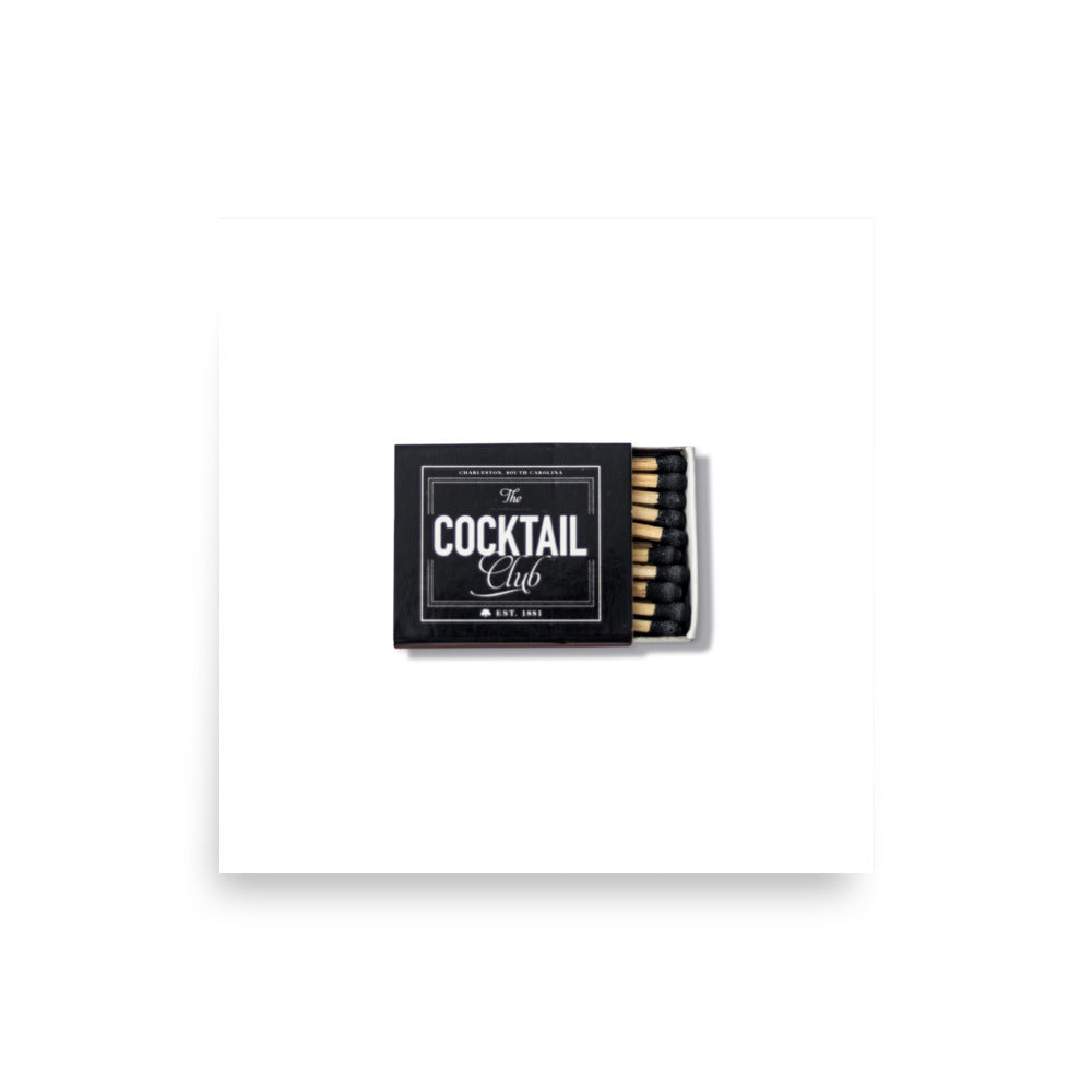 matchbook photos Cocktail Club Print - Natural Left-Handed Comfort for - premium quality - matchbook photos