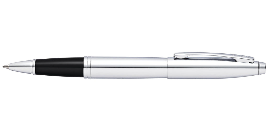 Product view 4 - A.T. Cross Calais Polished Chrome Rollerball Pen - Natural Left-Handed - A.T. Cross