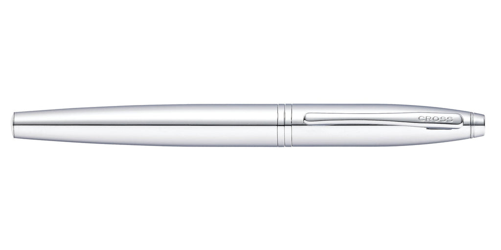 Product view 7 - A.T. Cross Calais Polished Chrome Rollerball Pen - Natural Left-Handed - A.T. Cross