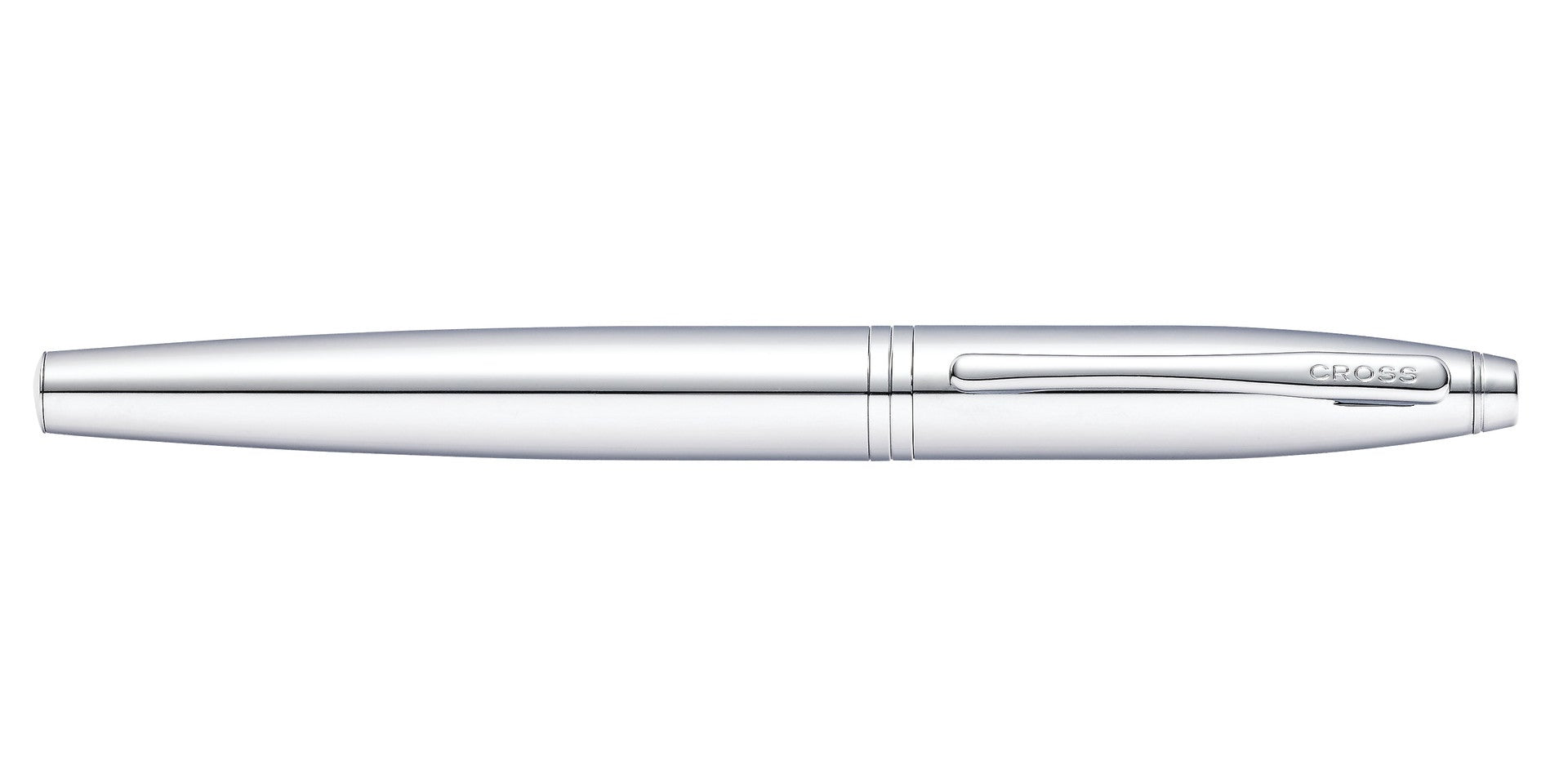 Product view 7 - A.T. Cross Calais Polished Chrome Rollerball Pen - Natural Left-Handed - A.T. Cross