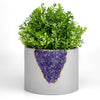 6" PLANTER AMETHYST - premium quality - AURA 8 HOME