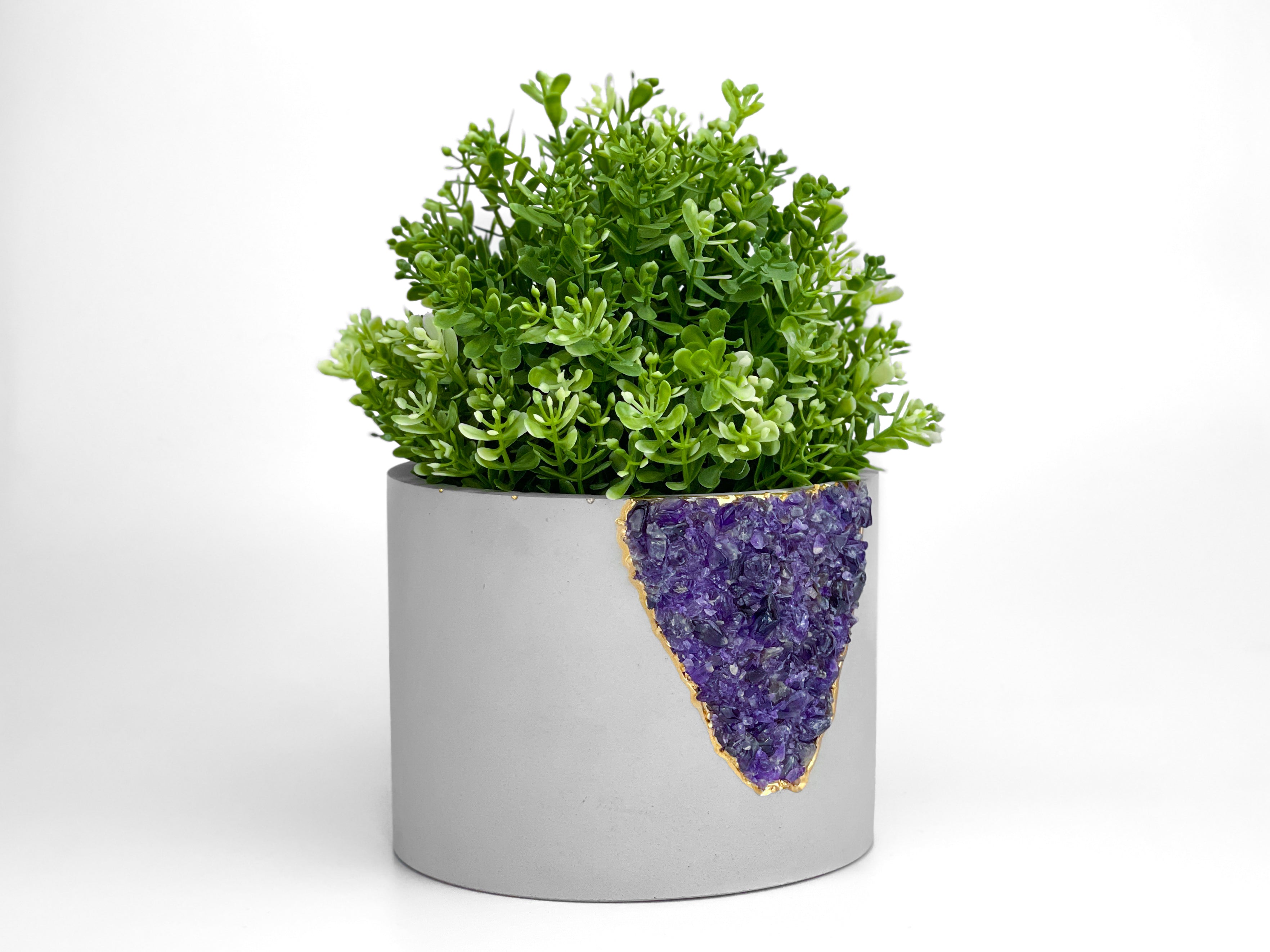 Product view 4 - 6" PLANTER AMETHYST - AURA 8 HOME