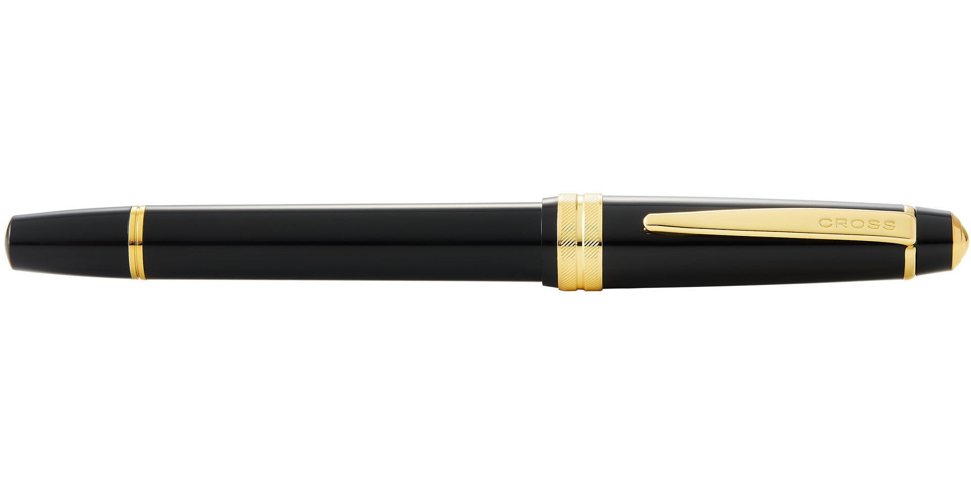Product view 5 - A.T. Cross Bailey Light Polished Black Resin and Gold Tone Medium Nib - A.T. Cross