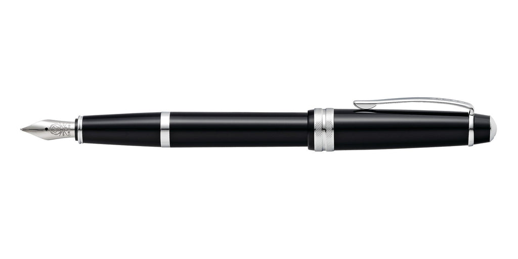 Product view 4 - A.T. Cross Bailey Light Polished Black Resin Extra-Fine Nib Fountain P - A.T. Cross