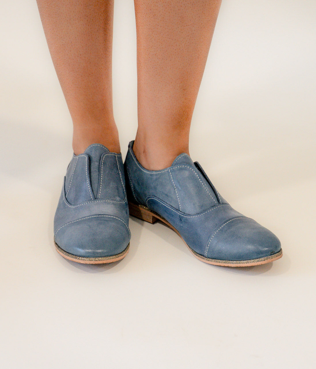 Slip Knot Loafer in Blue - premium quality - Naughty Monkey