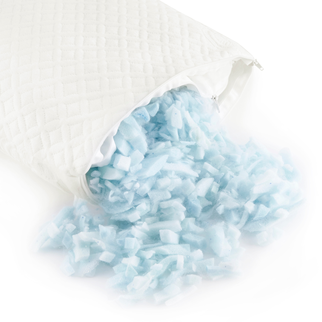 Close-up detail showing quality craftsmanship and materials - Adjustable Bamboo Cooling Pillow | Spa