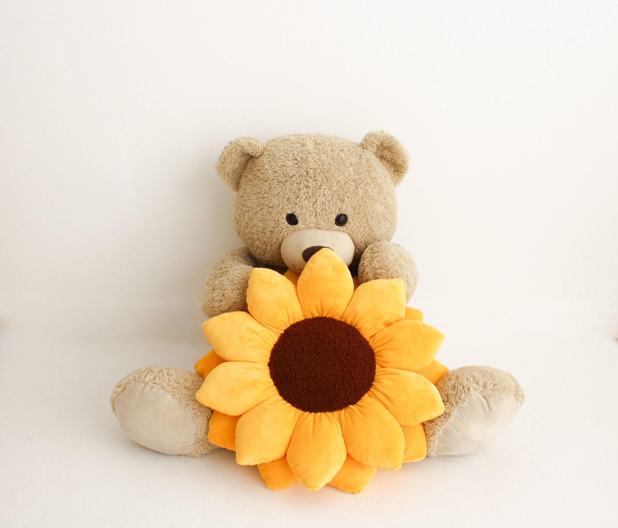 Product view 6 - Sunflower Pillow - Golden Yellow - Green Philosophy Co.