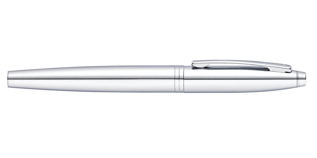 Product view 6 - A.T. Cross Calais Polished Chrome Rollerball Pen - Natural Left-Handed - A.T. Cross