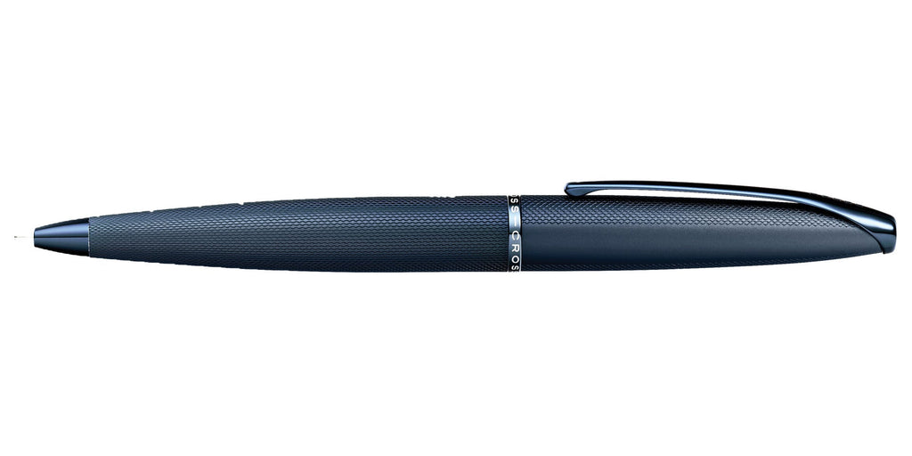 Product view 4 - A.T. Cross ATX Sandblasted Dark Blue Ballpoint Pen - Comfortable Profe - A.T. Cross