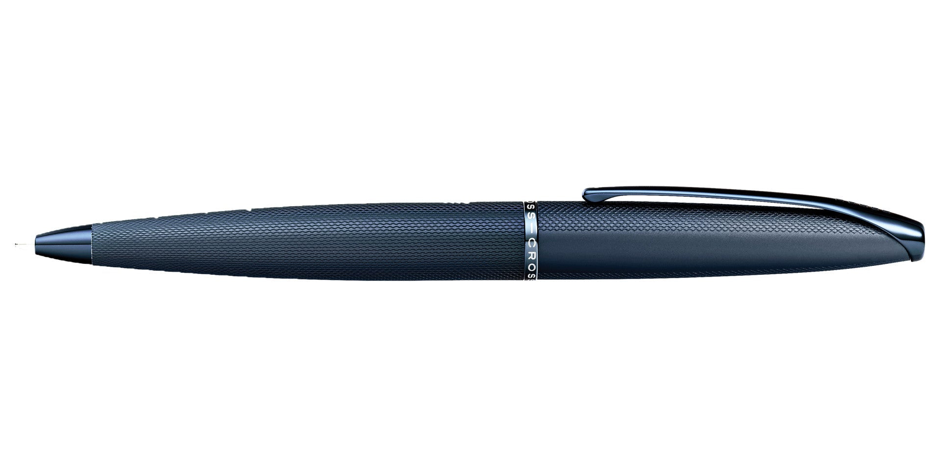 Product view 4 - A.T. Cross ATX Sandblasted Dark Blue Ballpoint Pen - Comfortable Profe - A.T. Cross
