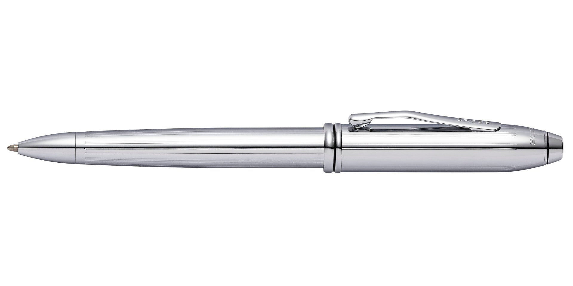 Product view 4 - A.T. Cross Townsend Lustrous Chrome Ballpoint Pen - Comfortable Profes - A.T. Cross
