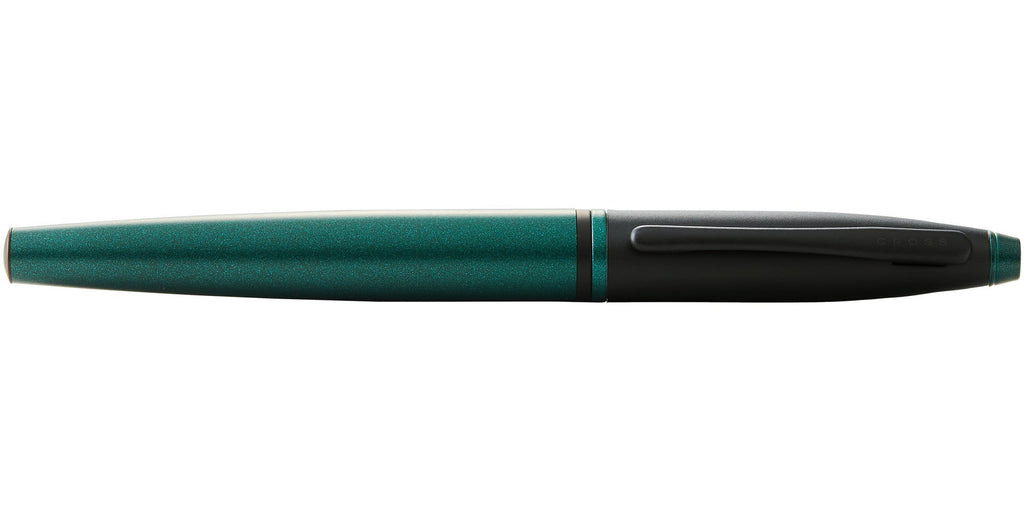 Product view 5 - A.T. Cross Calais Matte Green and Black Lacquer Rollerball Pen - Natur - A.T. Cross