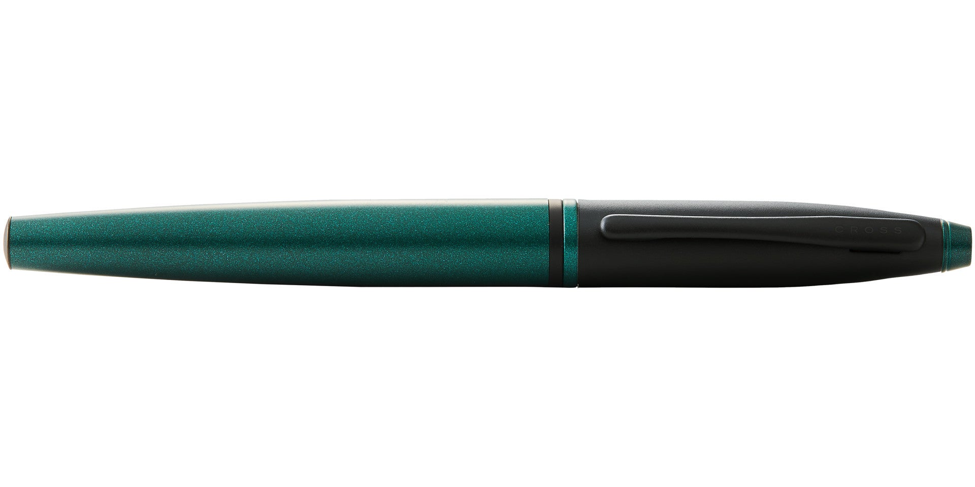 Product view 5 - A.T. Cross Calais Matte Green and Black Lacquer Rollerball Pen - Natur - A.T. Cross