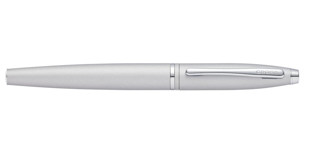 Product view 6 - A.T. Cross Calais Satin Chrome Stainless Steel Fine Nib Fountain Pen - - A.T. Cross