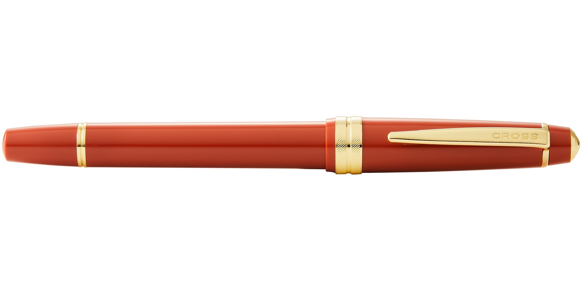 Product view 5 - A.T. Cross Bailey Light Polished Amber Resin and Gold Tone Rollerball - A.T. Cross