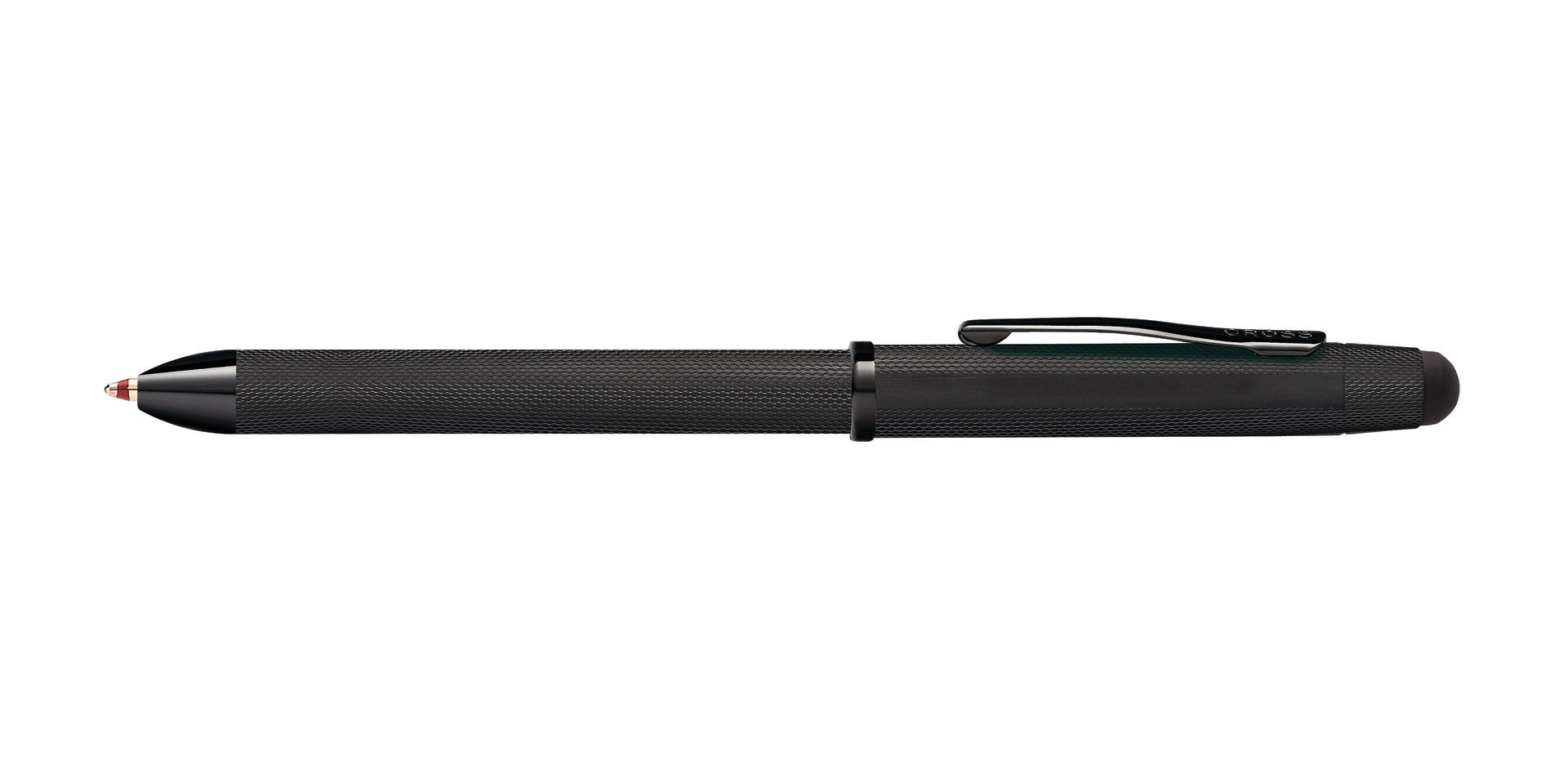 Product view 4 - A.T. Cross Tech3+ Brushed Black PVD Multifunction Pen - Natural Left-H - A.T. Cross